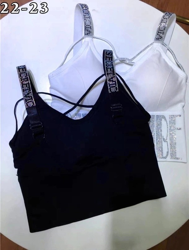 топ,pink спортивный бюстгальтер черный,топ нижнее белье,кроп топы