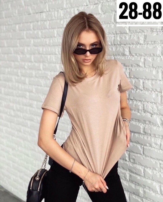 футболки женские,белая базовая футболка,белая футболка ,однотонные футболки женские ,базовая футболка