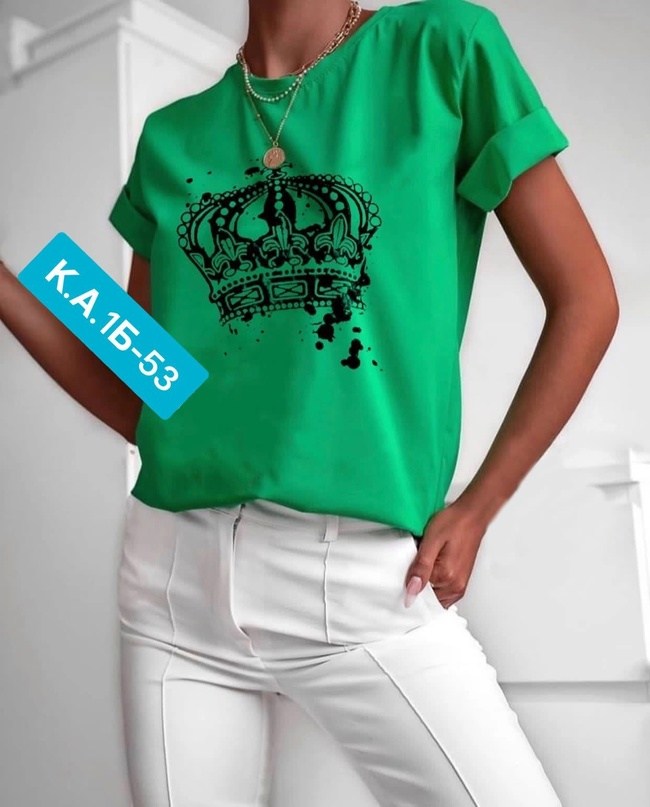 футболки модные,женские футболки,свободная футболка женская,футболка с короной,белая базовая футболка