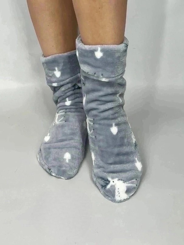 носки синие,обувь,сапожки домашние женские,носки модные,теплые домашние сапожки