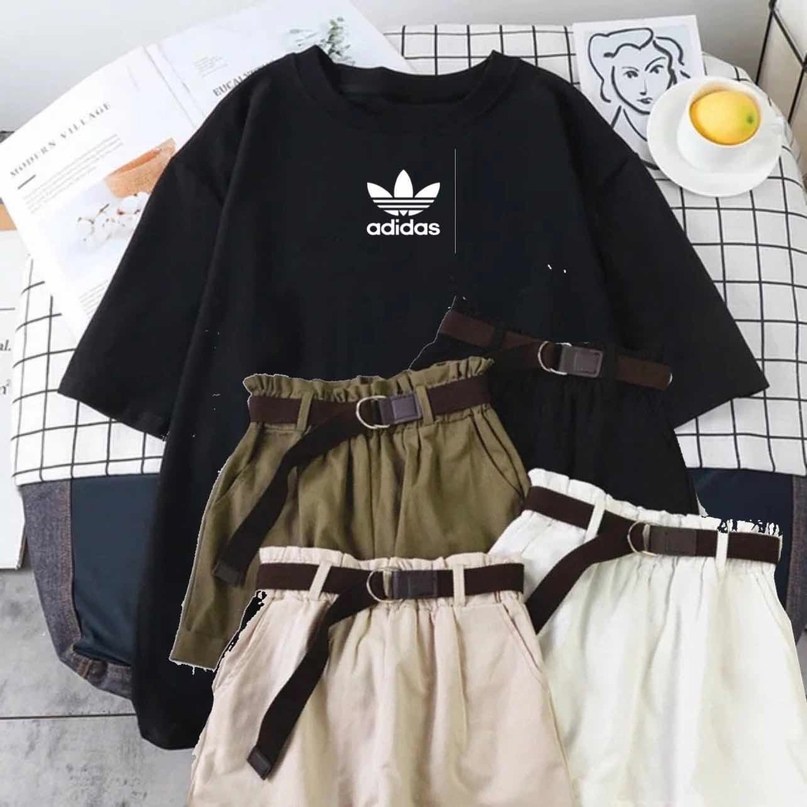 кофта tokyo revengers,шорты с высокой талией,корейская одежда,повседневные шорты