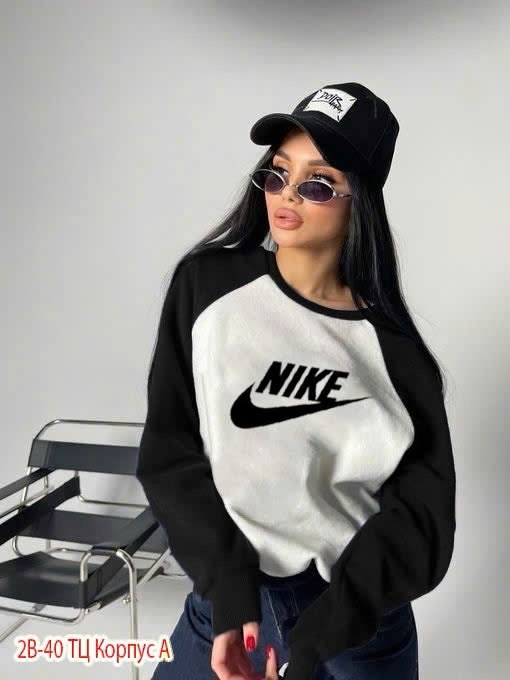 свитшот женский nike,свитшот в стиле колор блок nike,свитшот nike,женские толстовки nike,nike sweatshirt