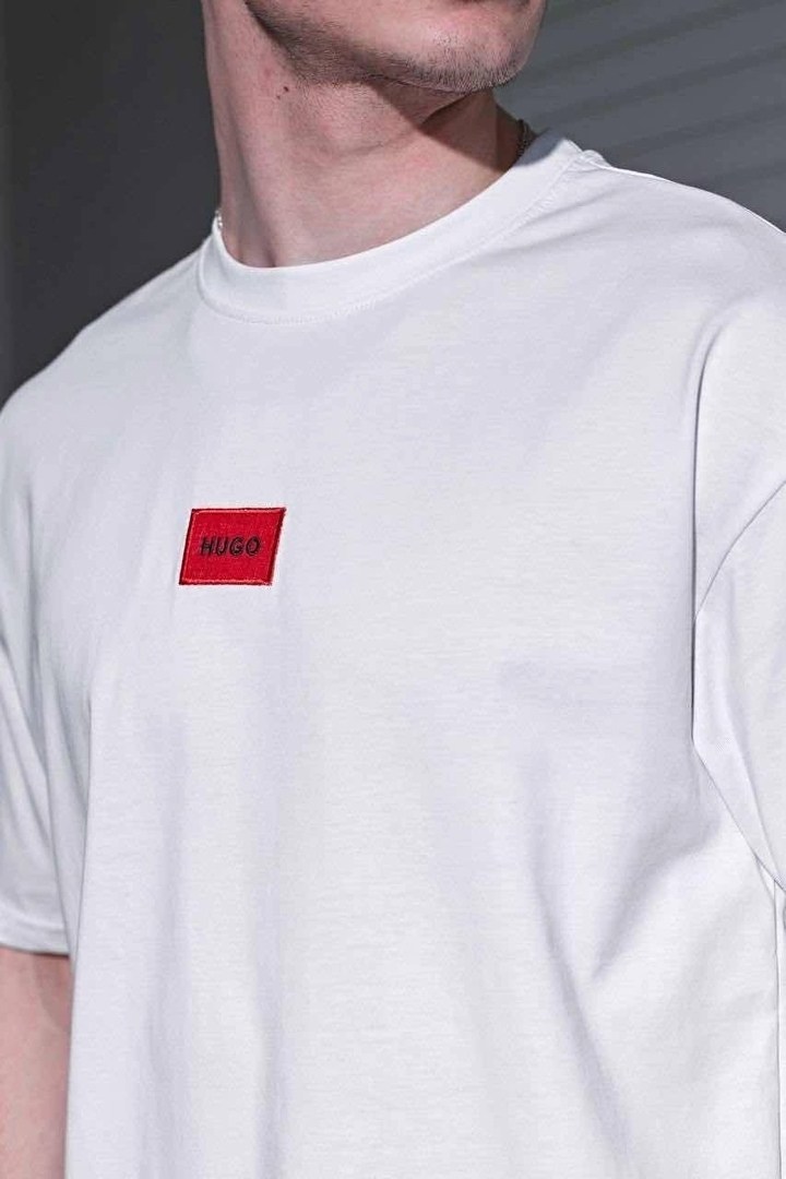 футболка hugo boss,мужская белая футболка,мужские футболки hugo boss,футболки hugo,футболка