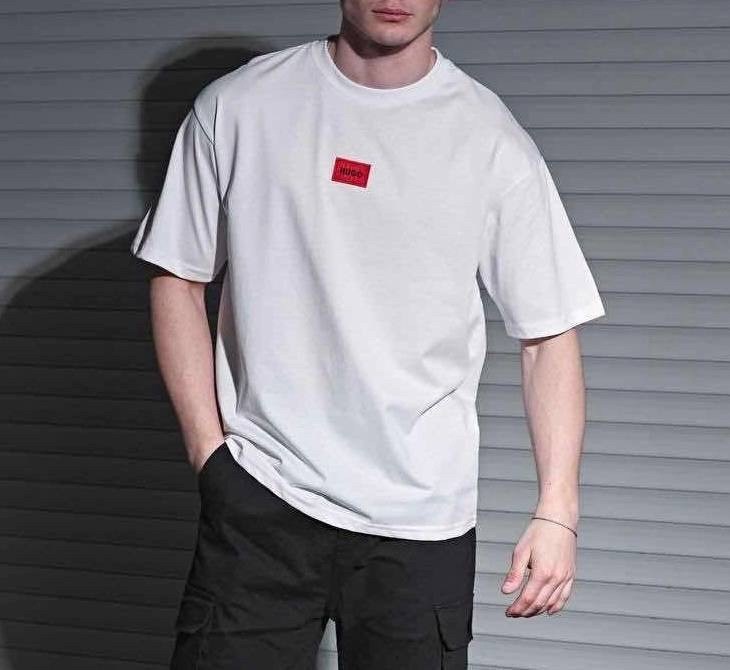 футболка hugo boss,мужская белая футболка,мужские футболки hugo boss,футболки hugo,футболка