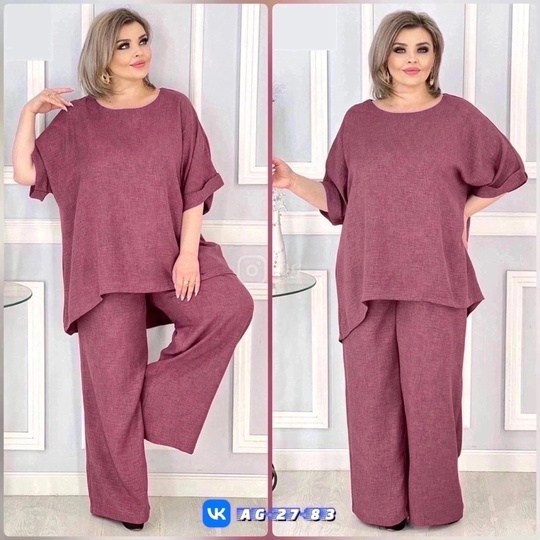 костюм двойка лен,костюм с длинной туникой,костюм двойка, больших размеров,туника с брюками