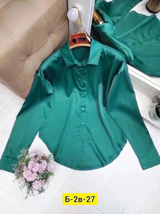 атласная рубашка,фуксия шелковая рубашка,блузка атласная женская праздничная,блузки,блузка атласная