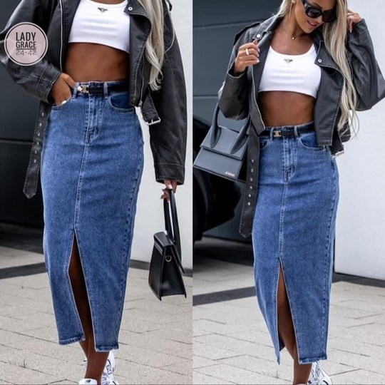 юбка джинсовая миди с разрезам,длинная джинсовая юбка,джинсовая юбка,юбка джинсовая макси,джинсовая юбка с разрезом спереди