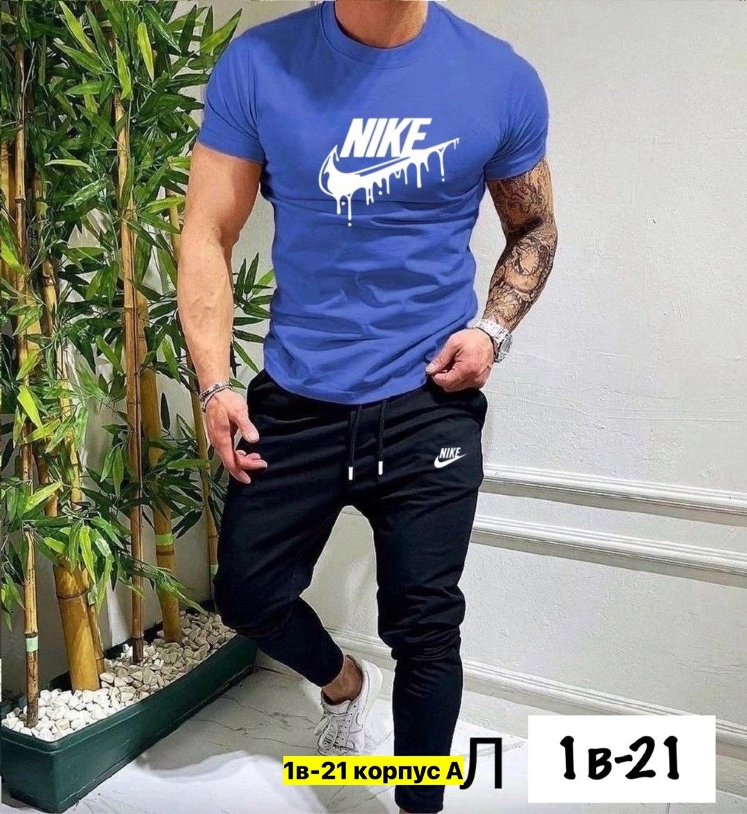 костюм спортивный мужской,костюм спортивный мужской nike,,костюм футболка,комплект футболка