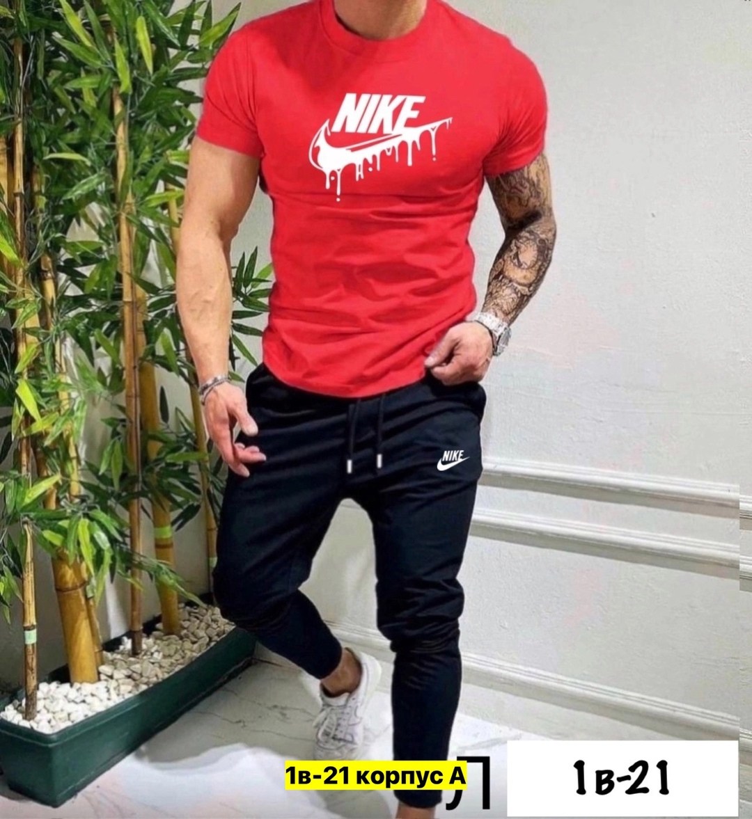 костюм спортивный мужской,костюм спортивный мужской nike,,костюм футболка,комплект футболка