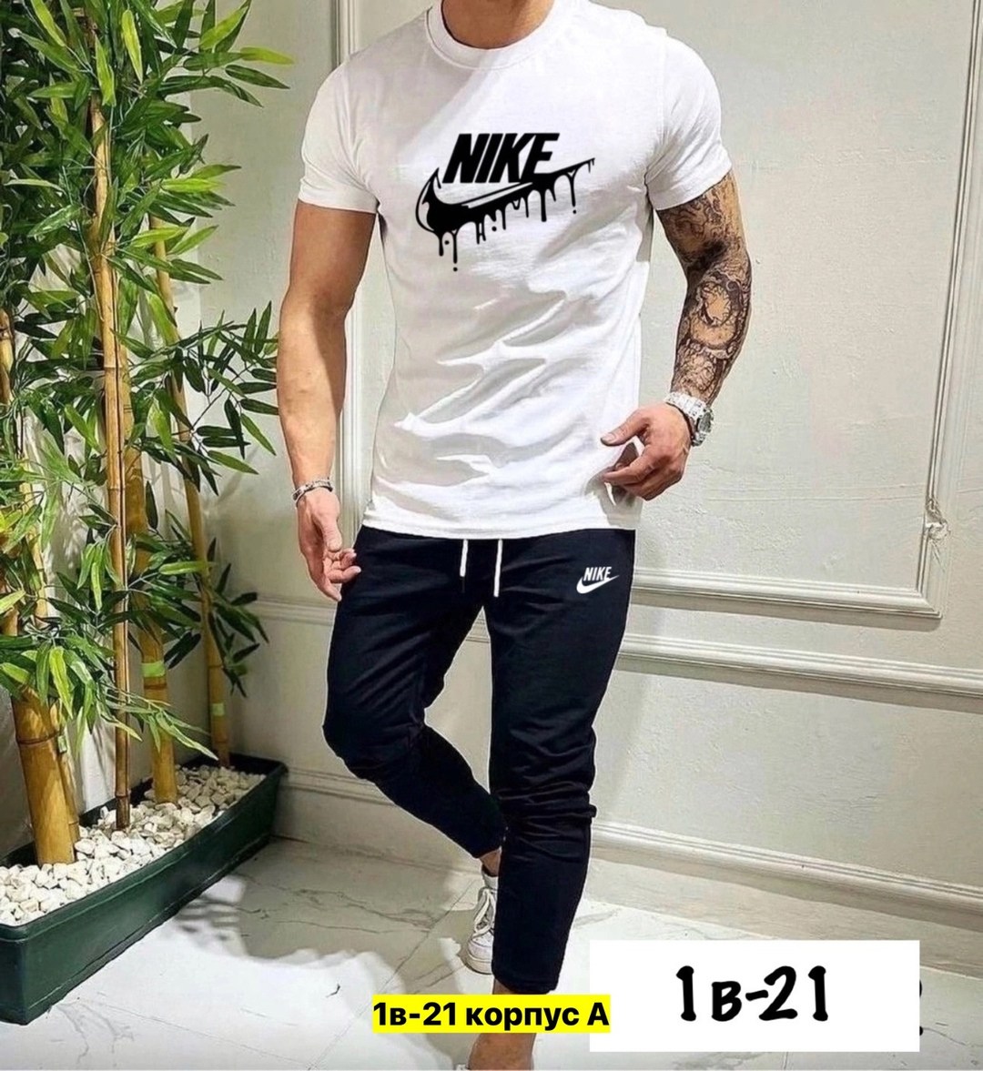 костюм спортивный мужской,костюм спортивный мужской nike,,костюм футболка,комплект футболка