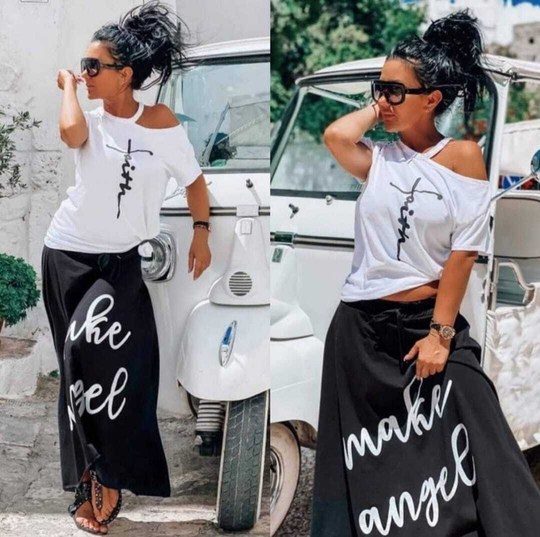 костюм с длинной юбкой,футболка и юбка,костюм двойка стильный,летний костюм с юбкой,