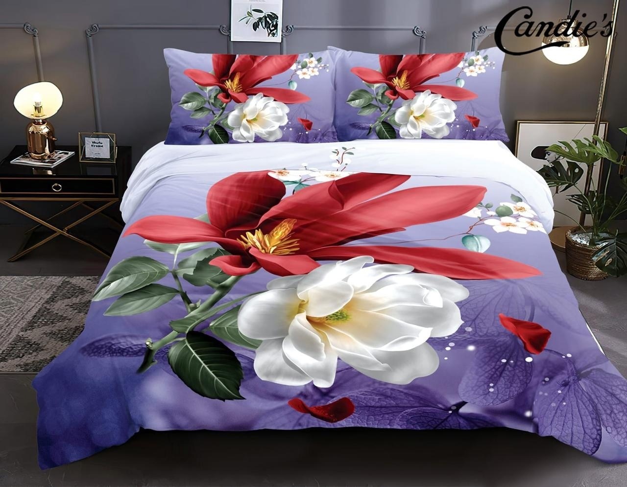 постельное белье 3 д,постельное белье 3 d,комплект постельного белья,постельное белье с розами,постельного белья