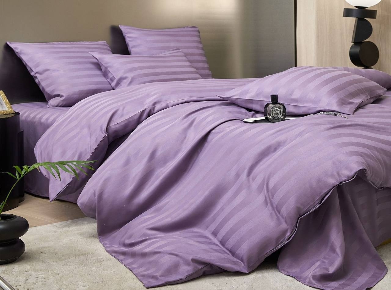 мако-сатин постельное белье однотонное,комплект постельного белья mency,комплект постельного белья,постельное белье страйп сатин,страйп сатин шоколад