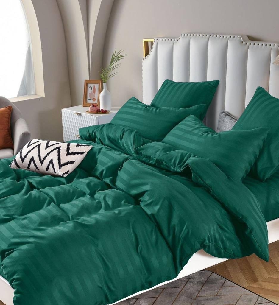 мако-сатин постельное белье однотонное,комплект постельного белья mency,комплект постельного белья,постельное белье страйп сатин,страйп сатин шоколад