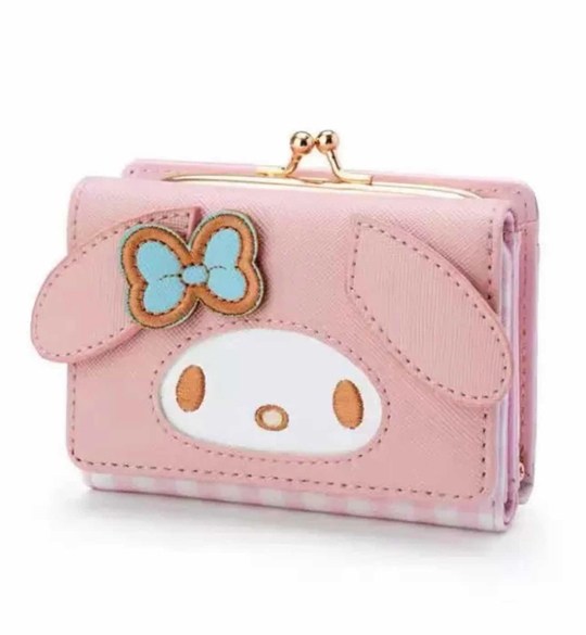 sanrio кошельки,детские кошельки,кошелёк мелоди,милый кошелек sanrio,кошелек для девочек