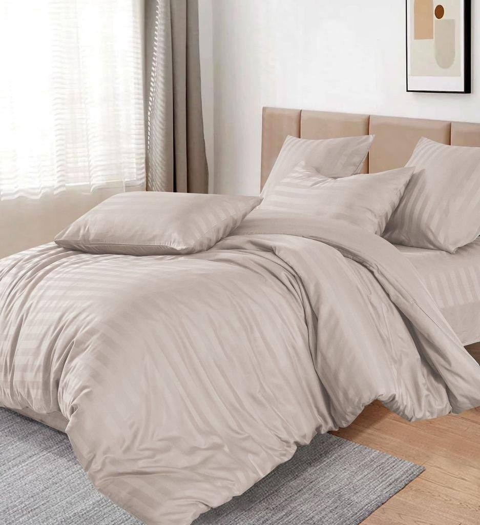 мако-сатин постельное белье однотонное,комплект постельного белья mency,комплект постельного белья,постельное белье страйп сатин,страйп сатин шоколад