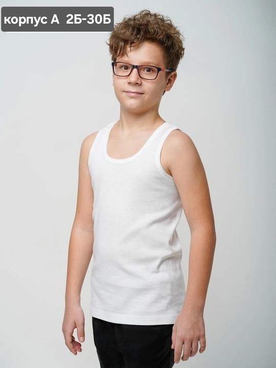 майка для мальчика белая,майка для мальчика baykar,майка для мальчик,майки для подростков,baykar для мальчика