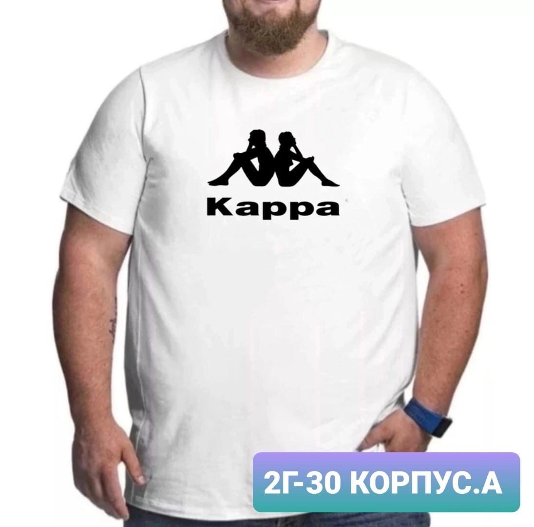 мужская футболка великан,мужские футболки kappa,каппа фирма,бренд kappa,kappa одежда