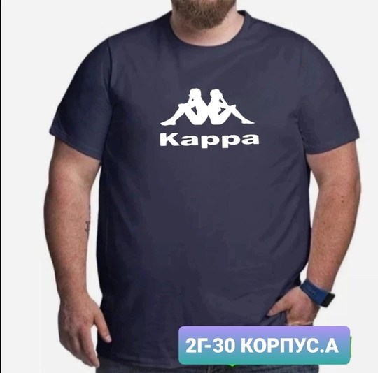 мужская футболка великан,мужские футболки kappa,каппа фирма,бренд kappa,kappa одежда