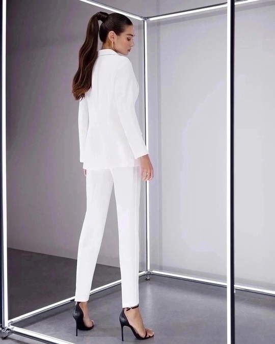 женский белый брючный костюм тройка,костюм брючный белый,белый брючный костюм свадебный женский,белый брючный костюм женский,брючный свадебный костюм