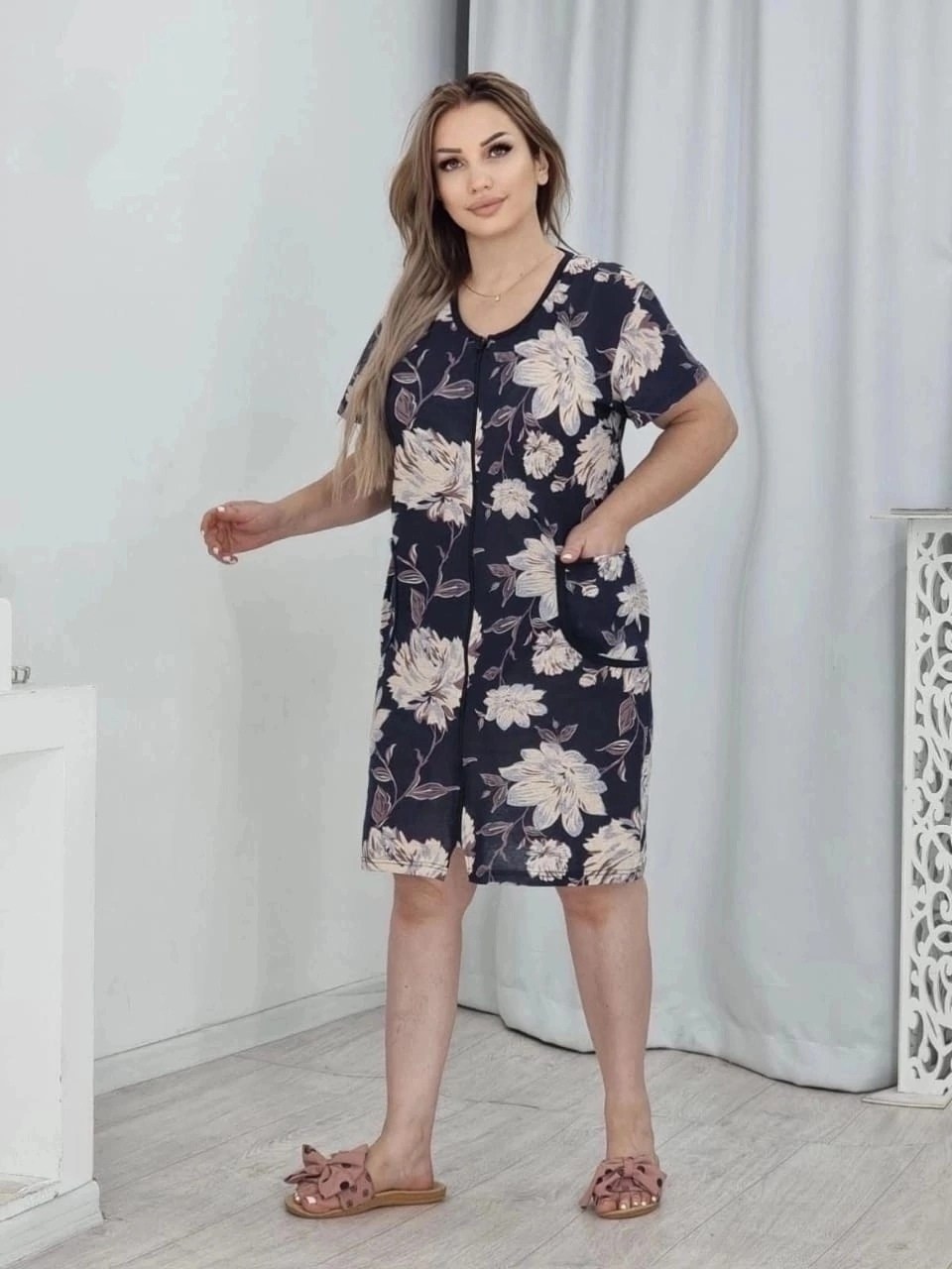 халат женский,халат женский домашний,халат трикотажный,халат для дома,халат мира