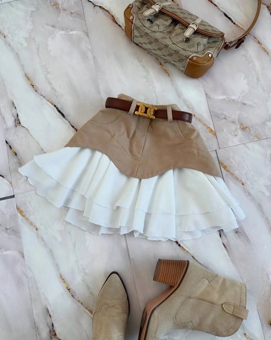 юбка с оборками,юбка с поясом,юбка,женская юбка,модная юбка