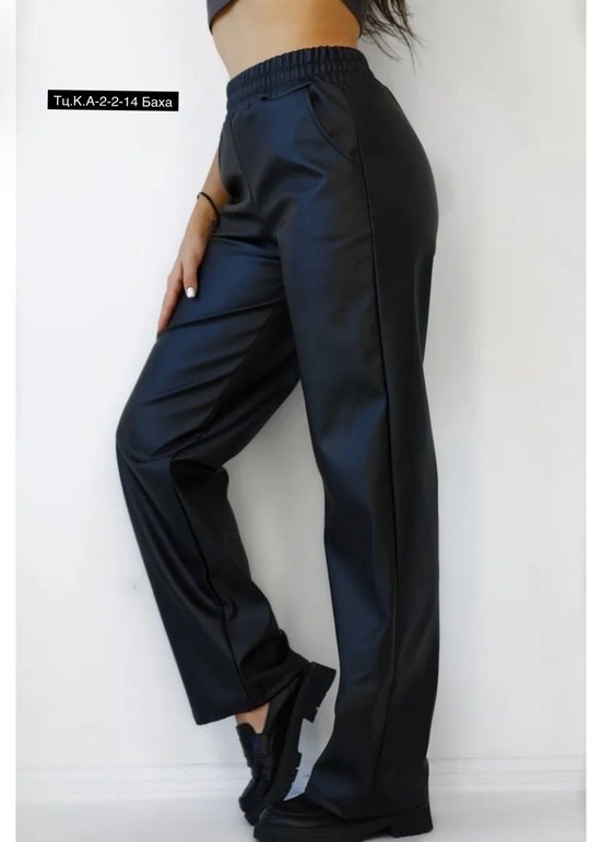 брюки кожаные,брюки женские из экокожи,прямые брюки из экокожи,женские кожаные брюки,брюки из экокожи