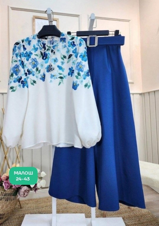 блузка брюки,костюм юбка брюки,брюки комплект,брюки модные,широкие брюки