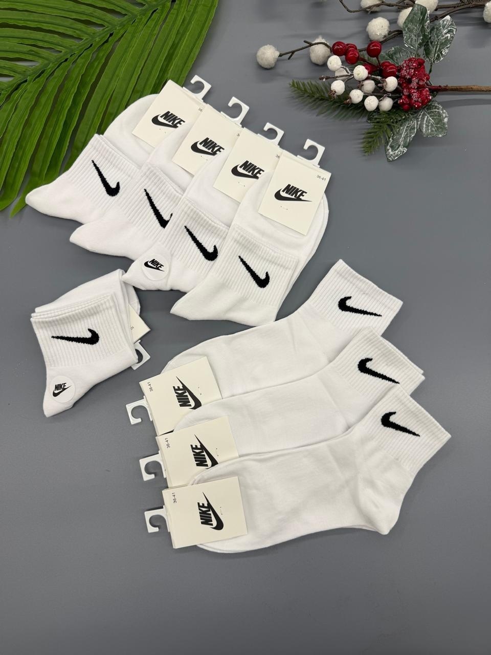 носки мужские 10 пар nike,носки найк,носки спортивные,комплект носков nike,носки женские nike