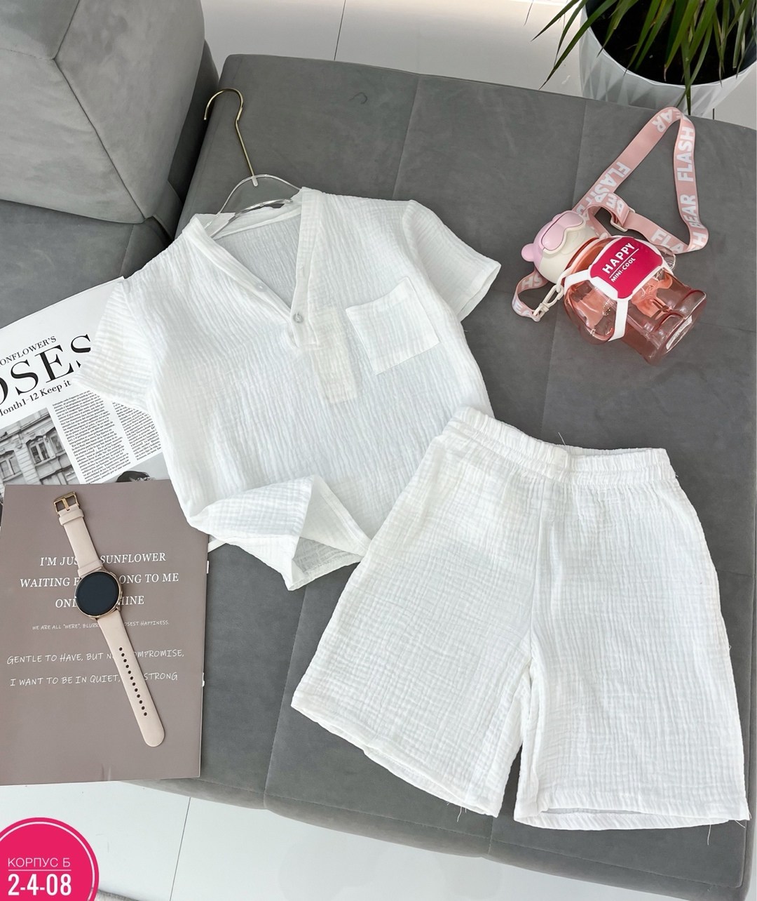 летние костюмы,костюмы женские летние,женский костюм с шортами,женские костюмы,летний костюм из муслина