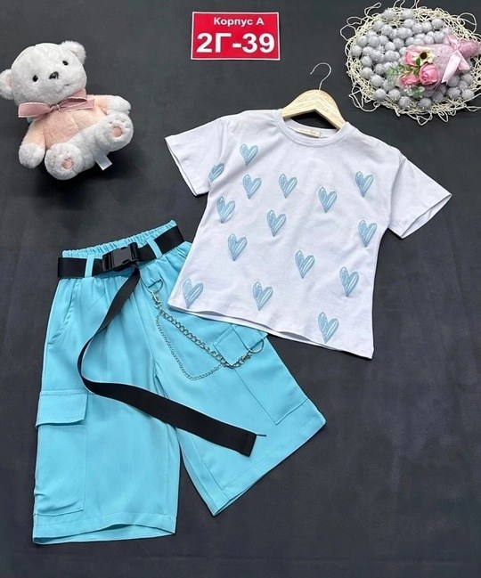 костюм детский футболка и шорты,костюмы для девочки,летний костюм для девочек,детские одежда,костюм трикотажный детский