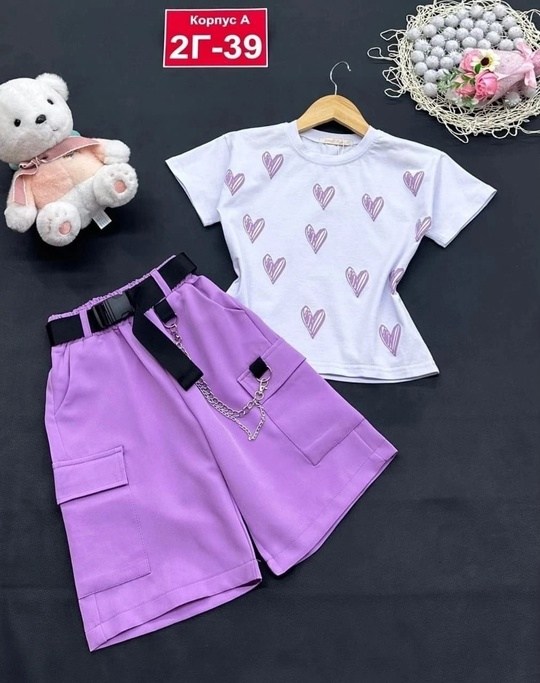 костюм детский футболка и шорты,костюмы для девочки,летний костюм для девочек,детские одежда,костюм трикотажный детский