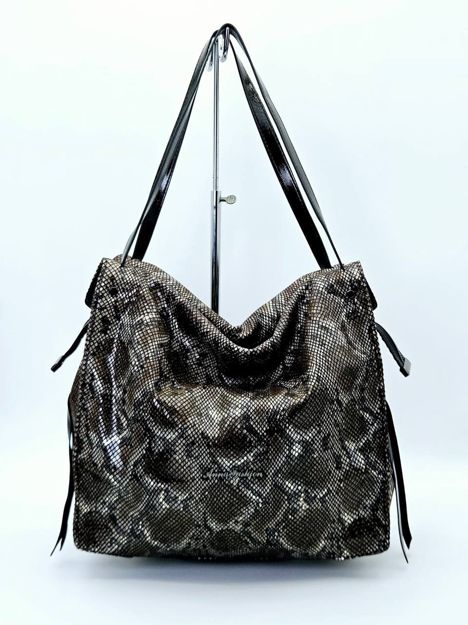 женская сумка,сумка,сумка женская натуральная кожа,сумка из лазерной кожи,сумка под питона женская