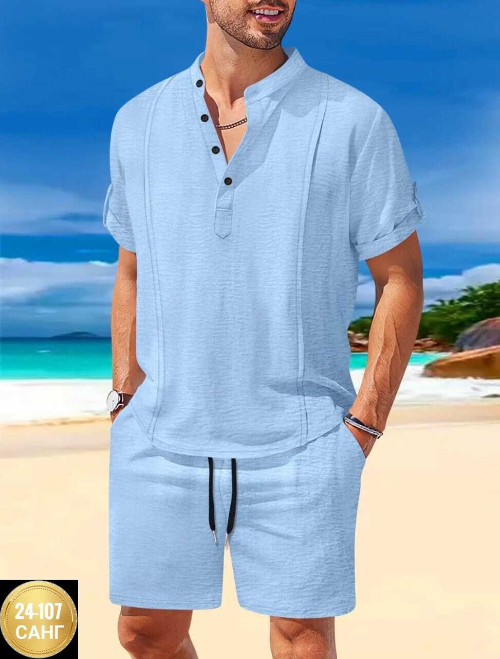 костюм мужской летний,костюм мужской,мужская мода,пляжный костюм,мужское одежда