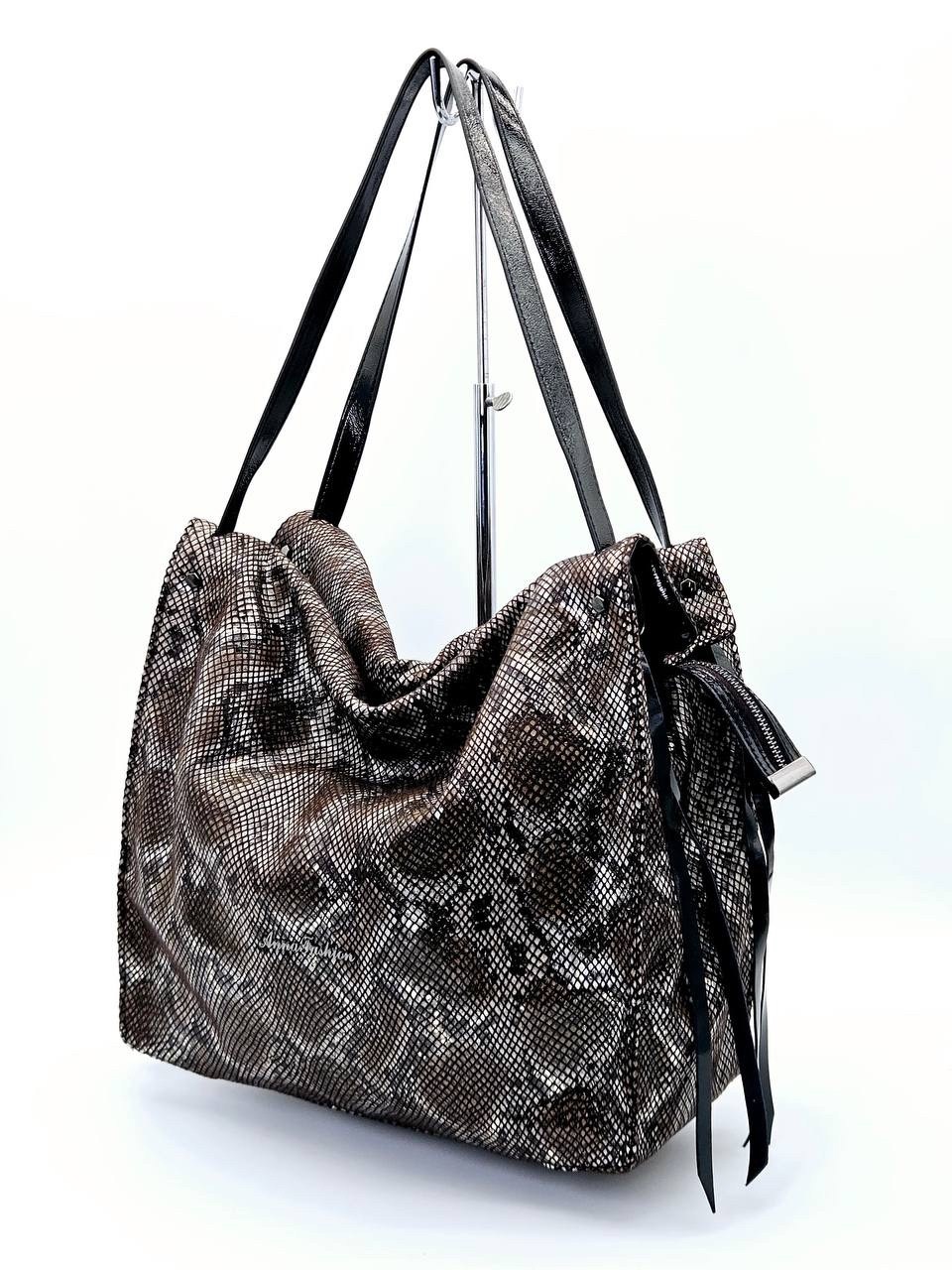 женская сумка,сумка,сумка женская натуральная кожа,сумка из лазерной кожи,сумка под питона женская