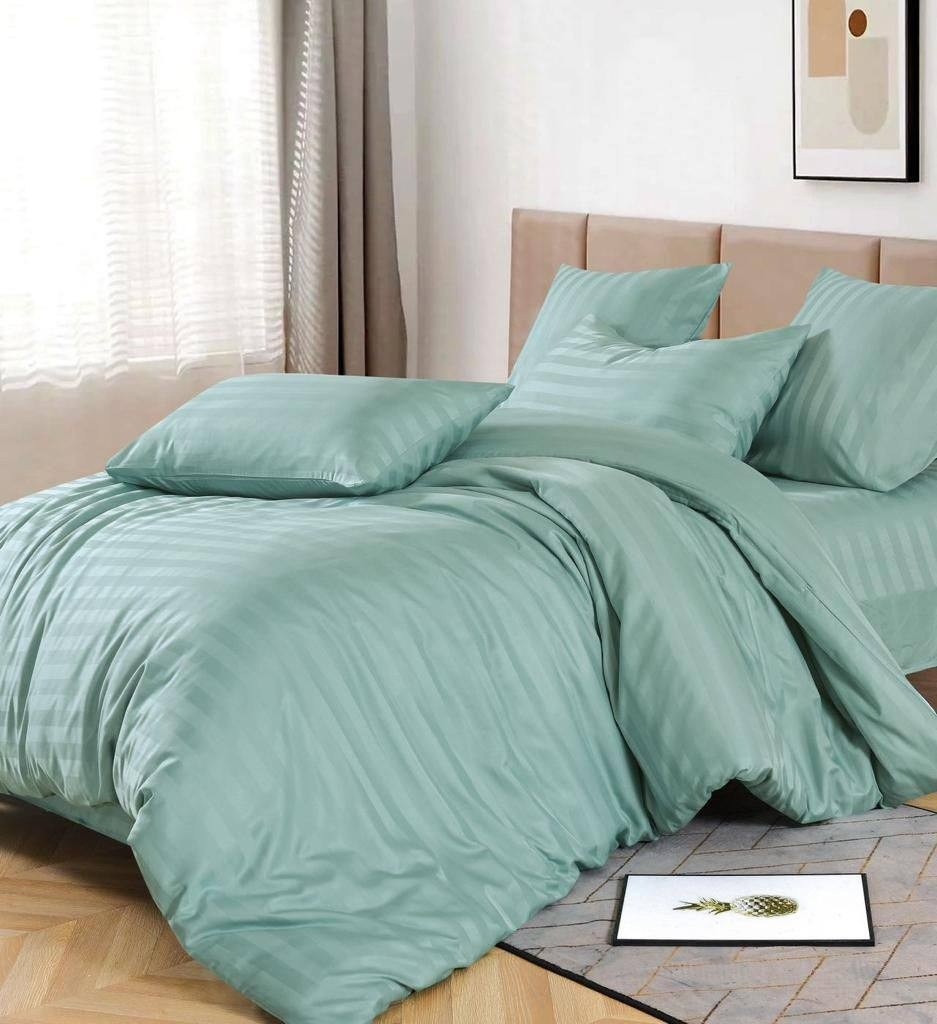 мако-сатин постельное белье однотонное,комплект постельного белья mency,комплект постельного белья,постельное белье страйп сатин,страйп сатин шоколад