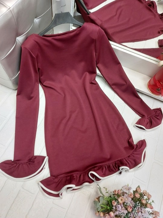 стильное платье,платья с оборками,модное платье,платье,платья женская