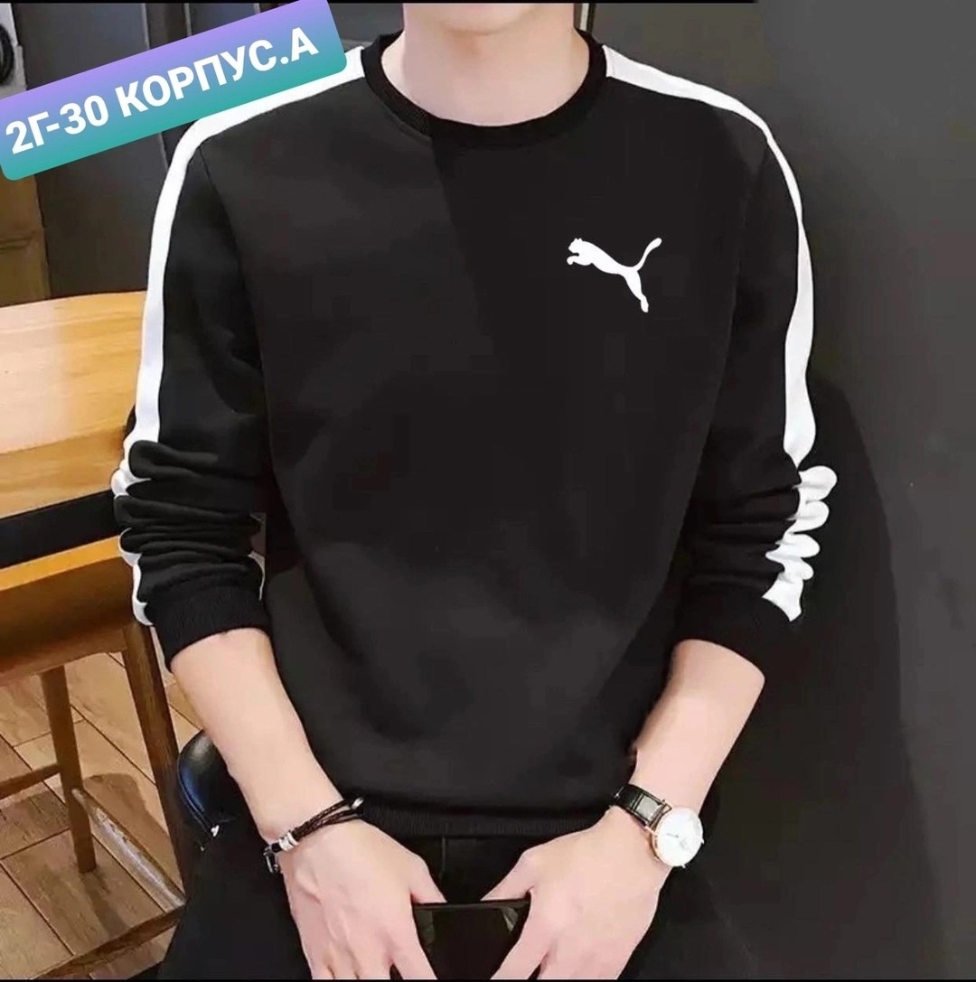 свитшот пума мужской,свитшот puma,свитшот мужской puma,свитшот пума синий,свитшот puma свитшот