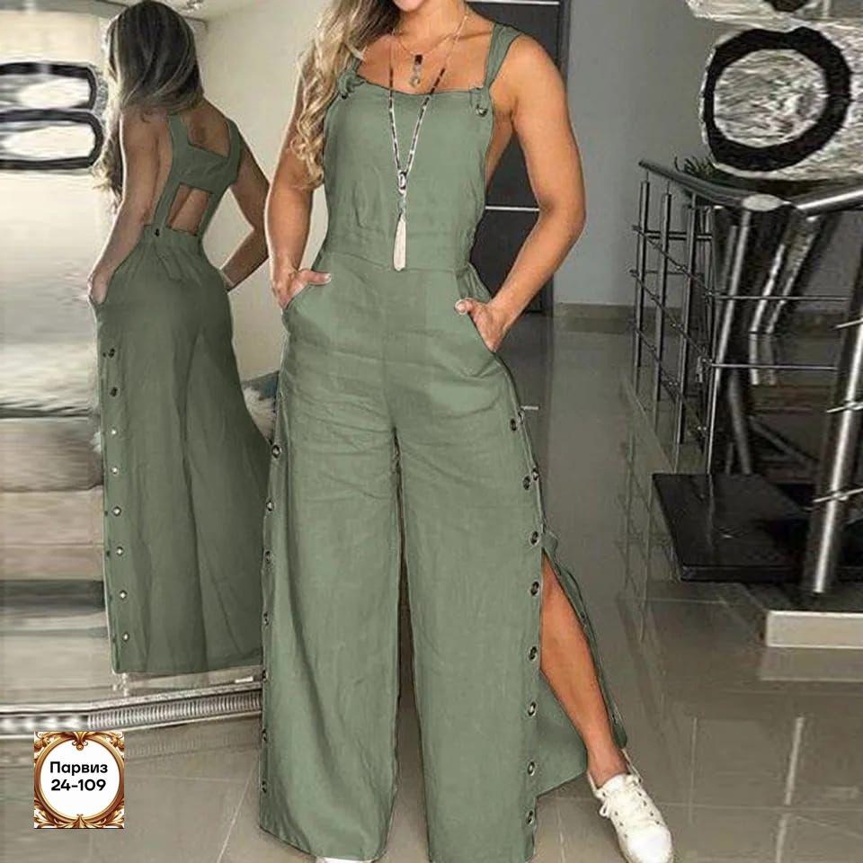 женские летние комбинезоны без рукавов,летний женский комбинезон,комбинезон женский 2025,летние модные женские комбинезоны,элегантные комбинезоны