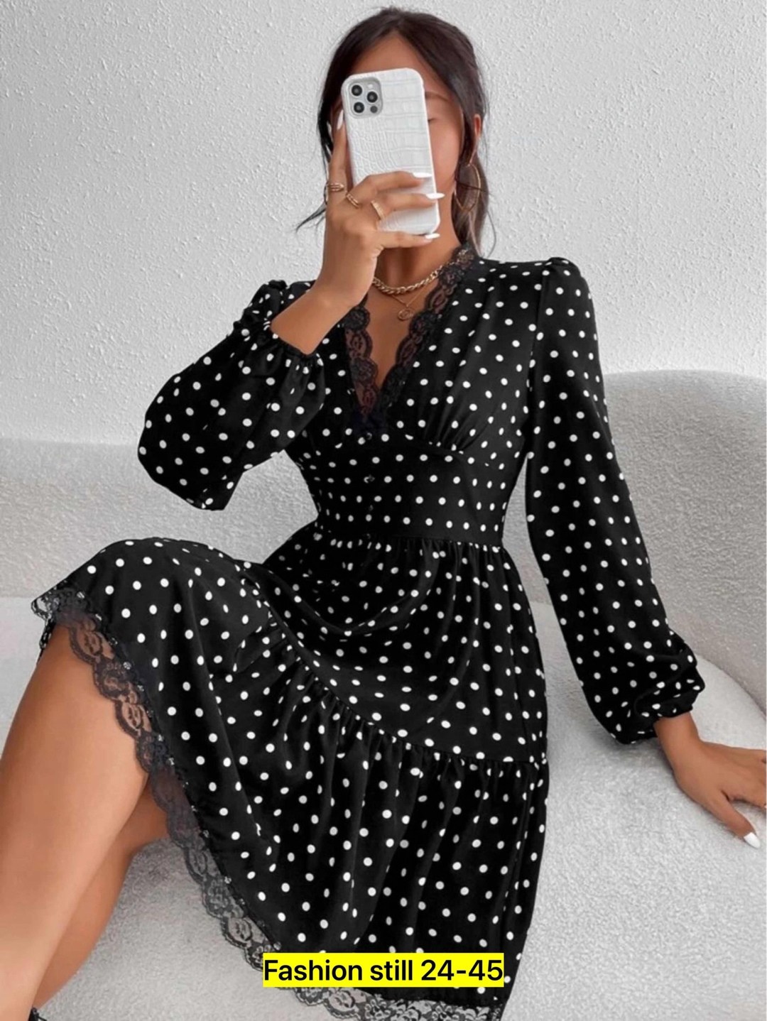 платье женское в горох,черное платье в горошек,платья в горошек,платья женские,платье горох