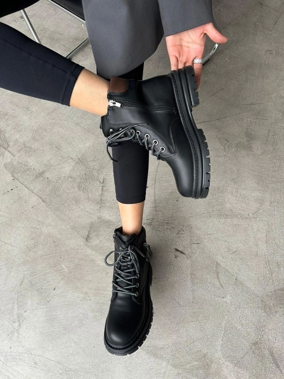 ,ботинки женские,ботинки демисезонные,женская ,черные ботинки женские