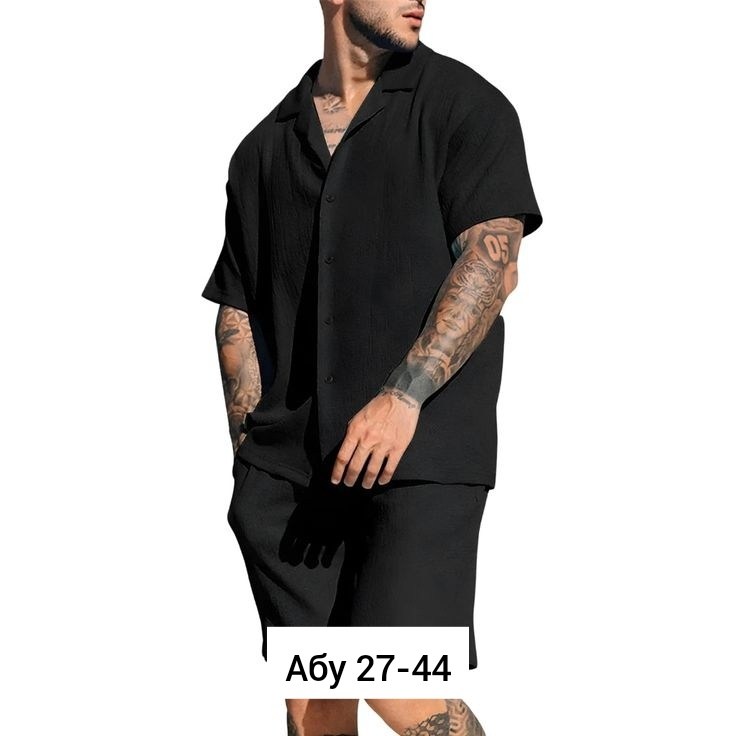 мужской летний костюм,шорты мужские,костюм мужской,повседневный костюм,мужское одежда