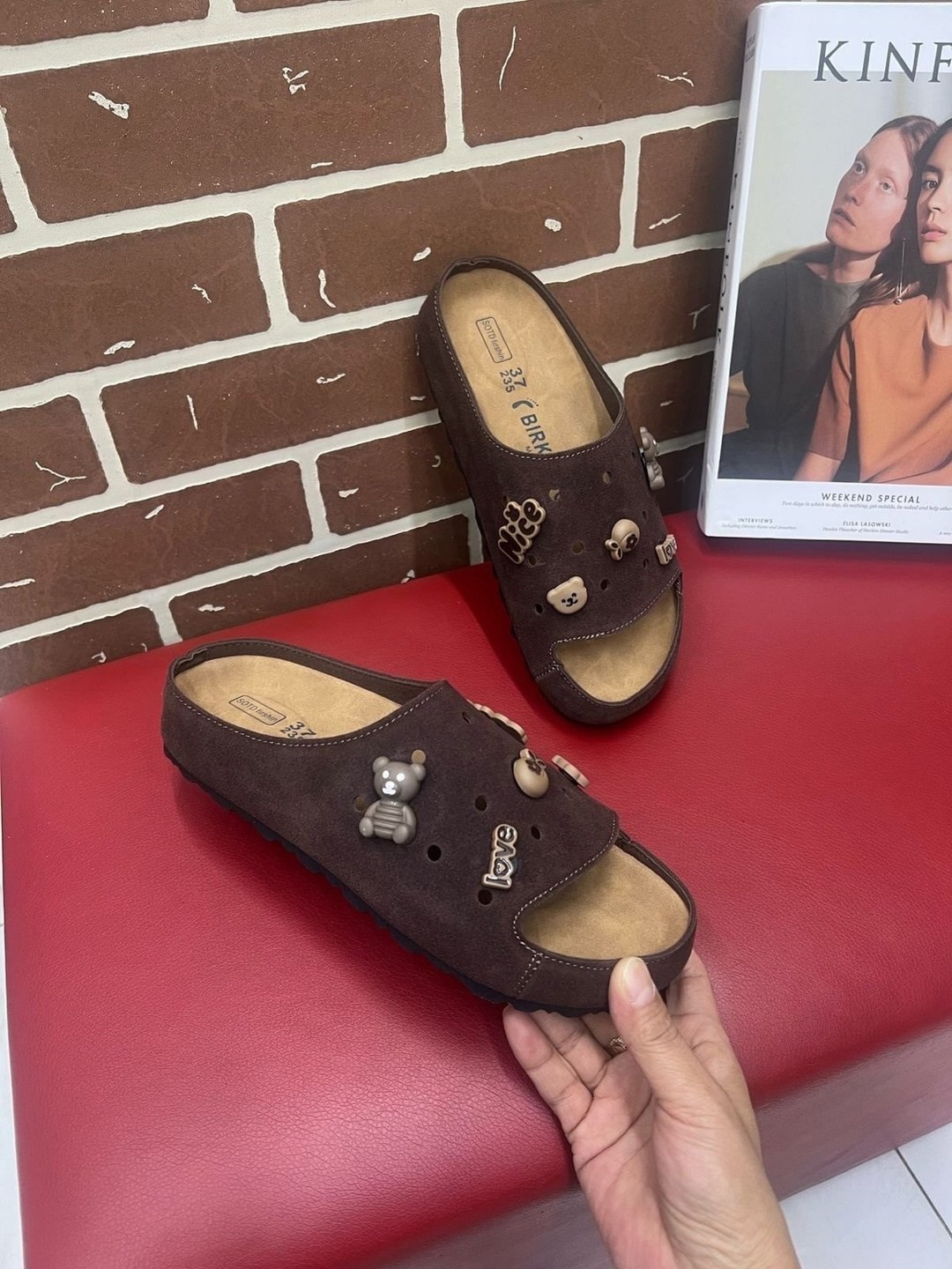 ,тапки модные,женская ,обуви,тапки с дырками