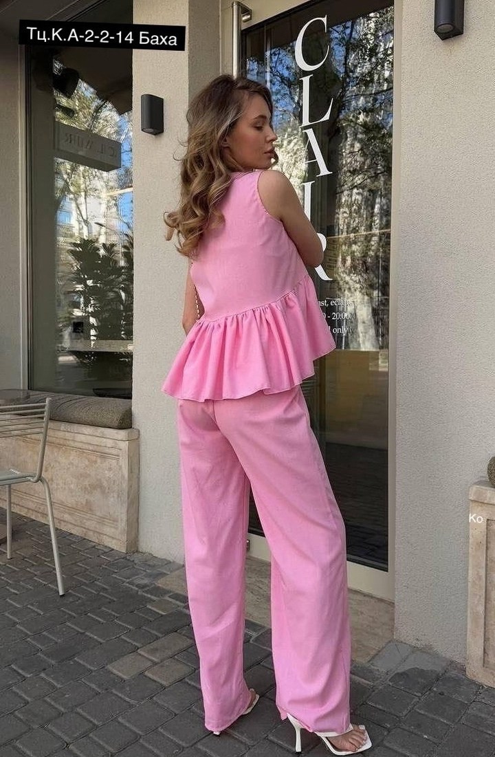 летние брючные костюмы,женский брючный костюм двойка,костюм с брюками,женский брючный костюм,розовый брючный костюм