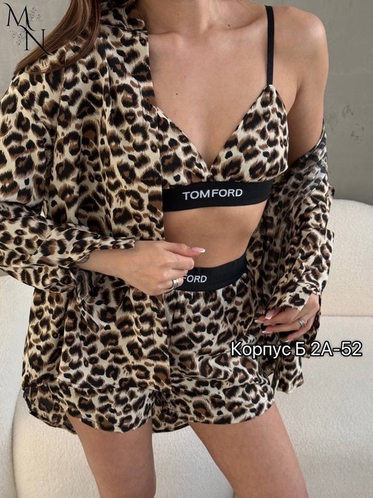 леопардовые костюмы,костюм женский,пижама женские,костюм с шортами и рубашкой,пижама леопардовая