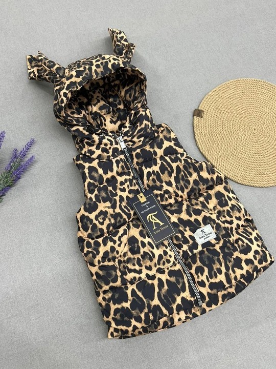 леопардовая жилетка,жилет детский,жилетка для девочки,жилетка детская,леопардовый жилет