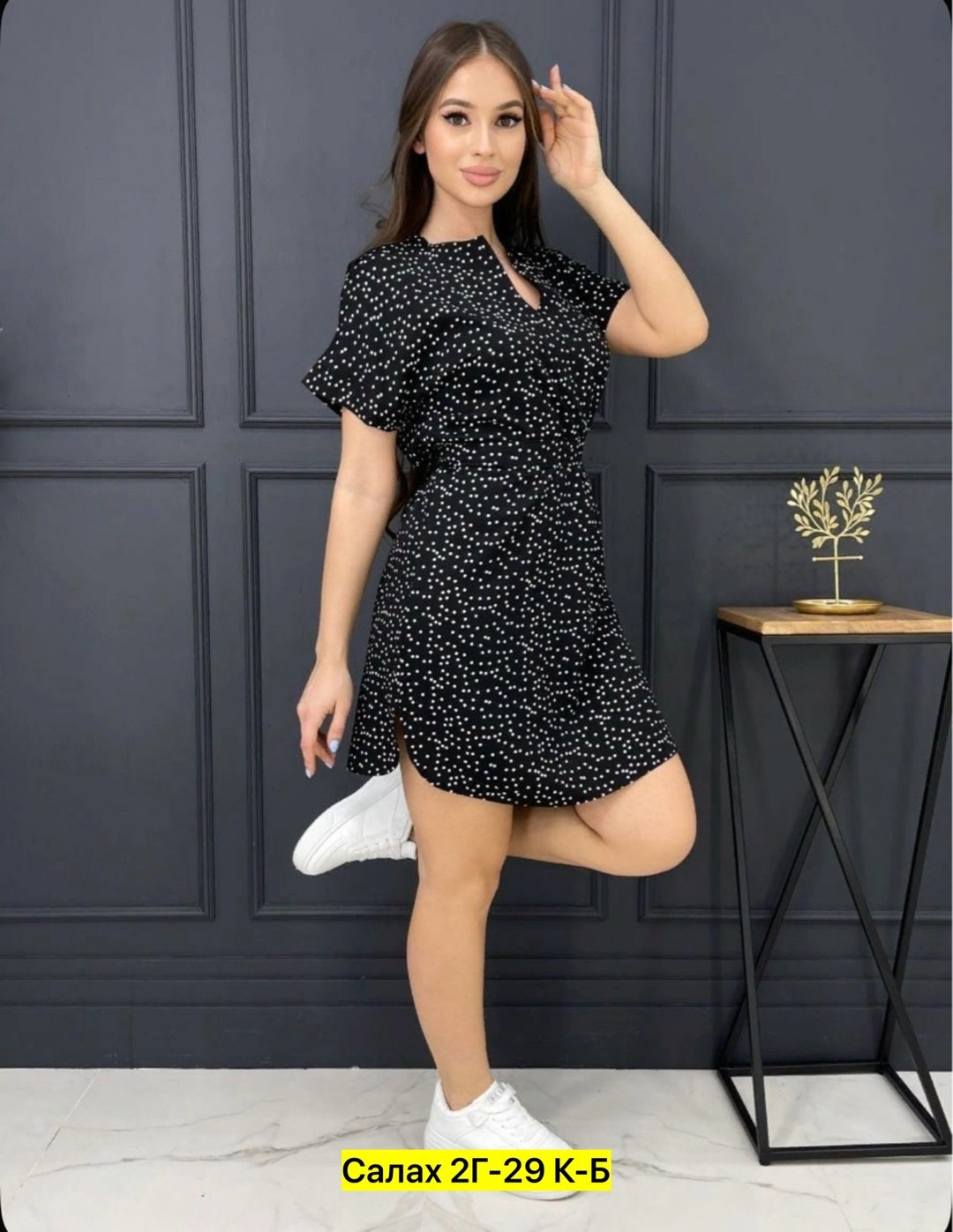 летнее платье,платья женская,платье горошек на каждый день,свободное платье,платья женские летние