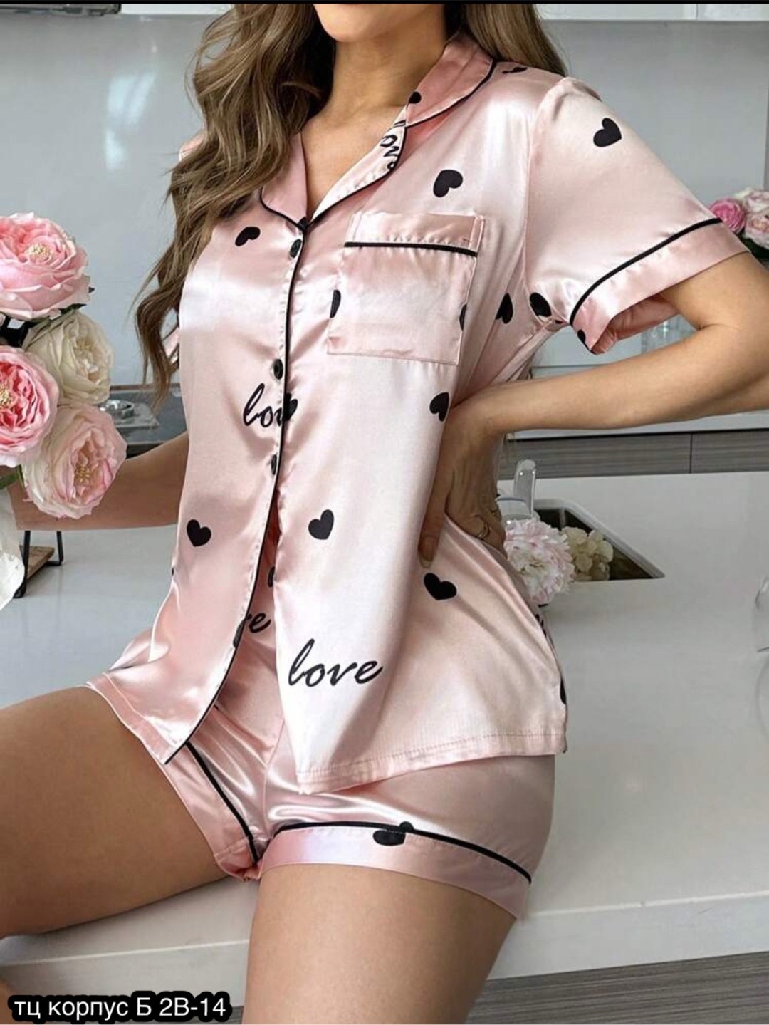 комплект пижама,женская пижама,шелковая пижама,пижама для женщин,пижама короткая