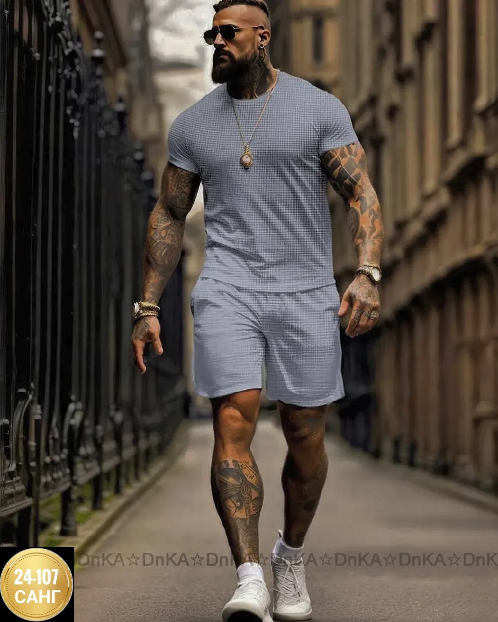 костюм с шортами и футболкой спортивный летний мужской,мужская мода,костюм спортивный мужской летнее,мода мужская,мужской повседневный спортивный костюм