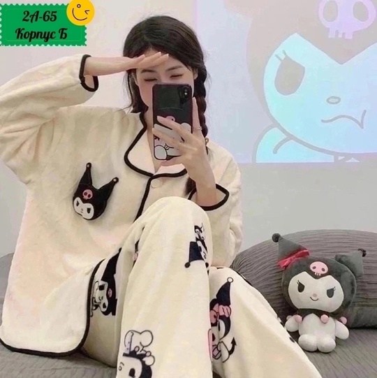 теплая пижама,домашняя одежда пижама,милая пижама,зимняя пижама,женская пижама